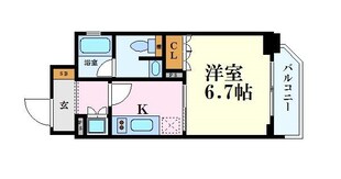 リーガル靱公園南Ⅱの物件間取画像